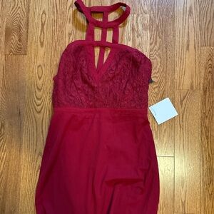 Lulus Red Mini Dress